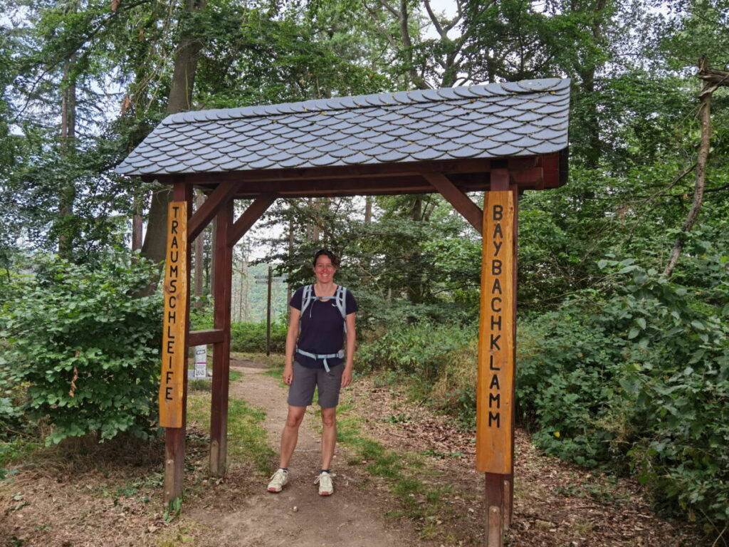 Hier startet die Baybachklamm Wanderung offiziell